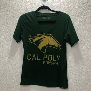 Cal Poly Pomona Under Armour  Womens S Short Sleeve Tee Broncos College Tee